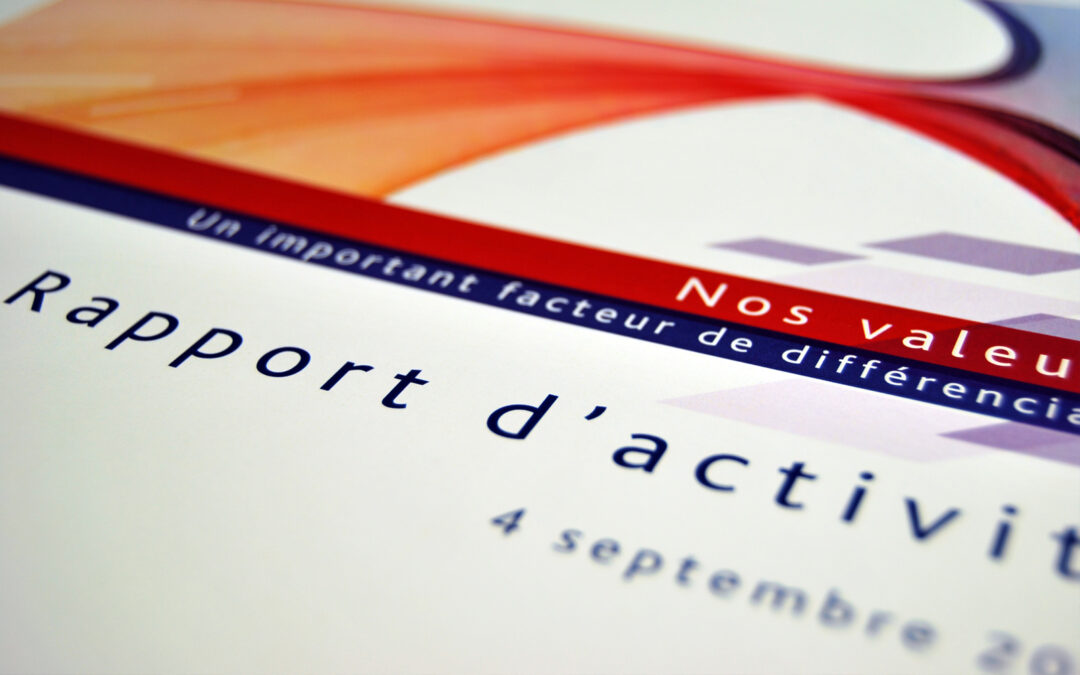 Rapport d&rsquo;activité