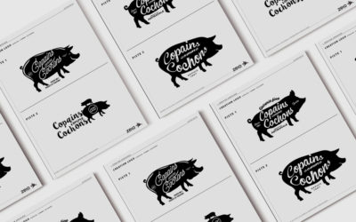 CREATION LOGOTYPE – Copains comme cochons